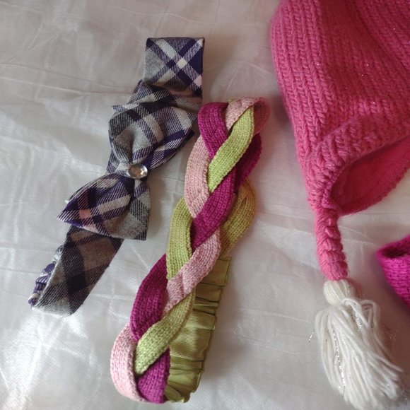 Bundle/lot of girl's hair accessories Gymboree Crazy 8 Childrens Place - Picture 2 of 11